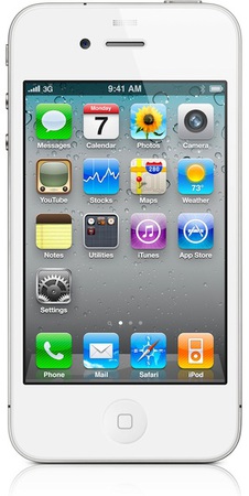 Смартфон APPLE iPhone 4 8GB White - Красноуральск