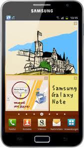 Смартфон Samsung Galaxy Note GT-N7000 Blue - Красноуральск